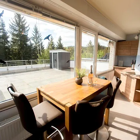 Himmelsterrassen Mit Schwimmbad, W Lan Und Sauna Apartmán